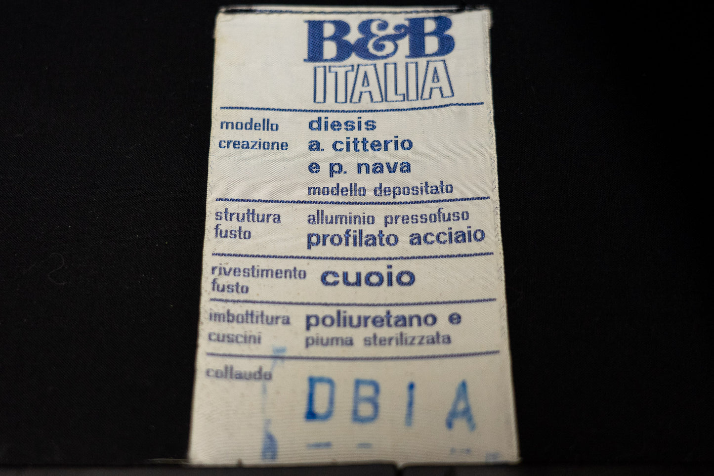 B&B Italia Diesis Sofa Stoff