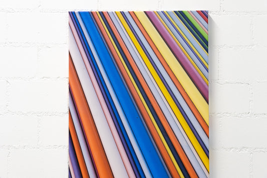 Druck Paris Farben La Défense 180x60 cm