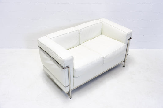 Cassina LC2 Sofa 2-Sitzer Leder