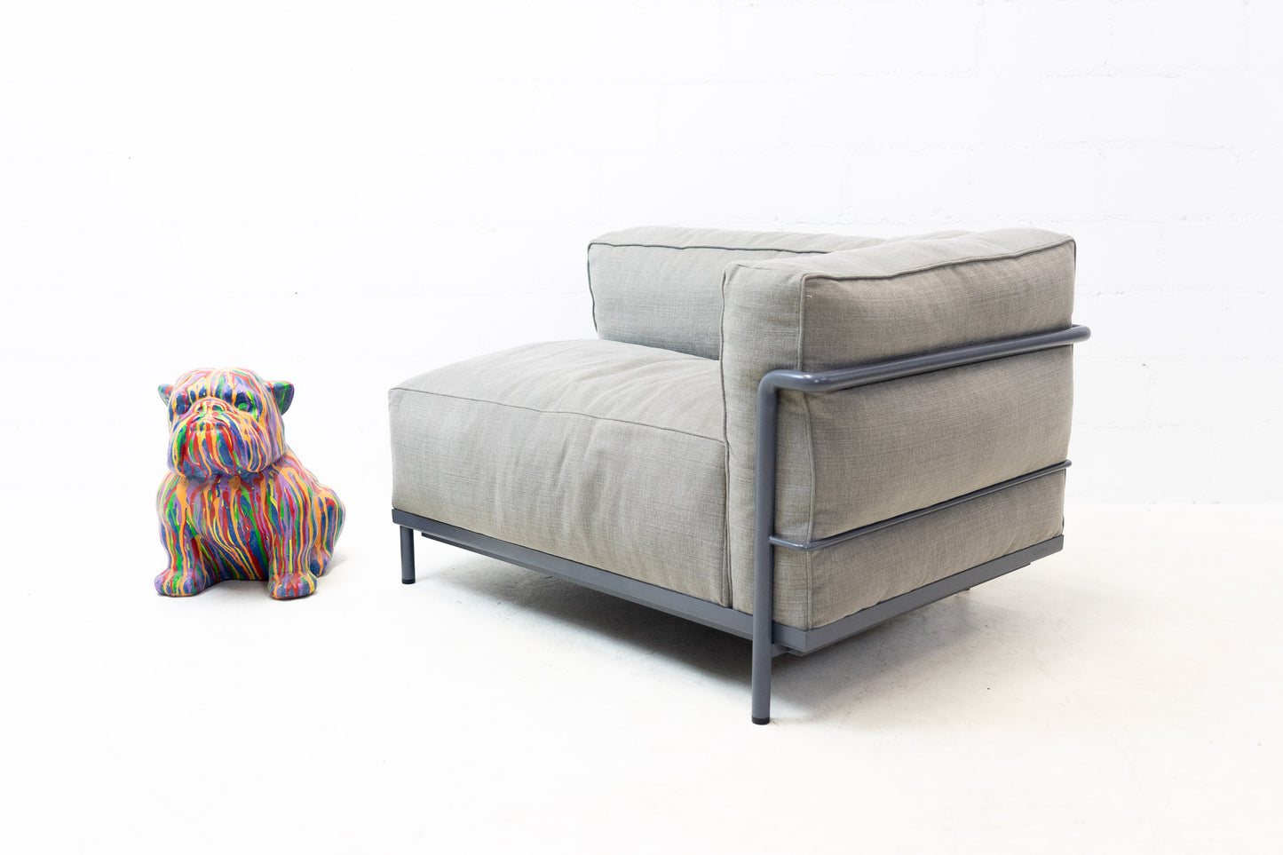 Cassina LC3 Sessel Méridienne Stoff
