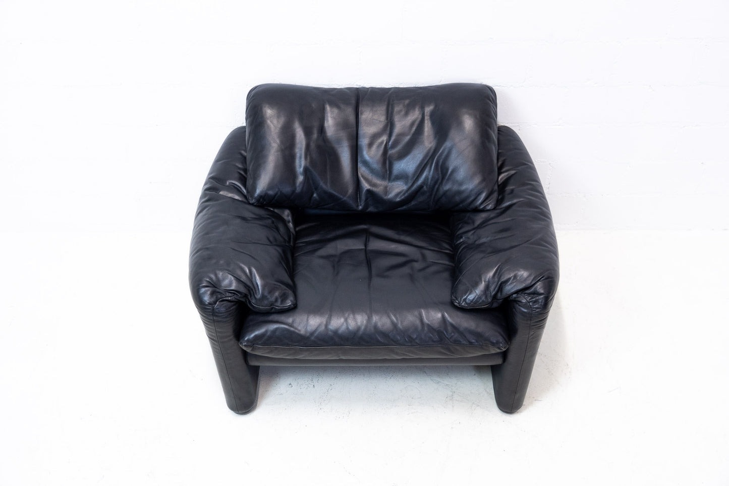 Cassina Maralunga Sessel Leder Nr. 6