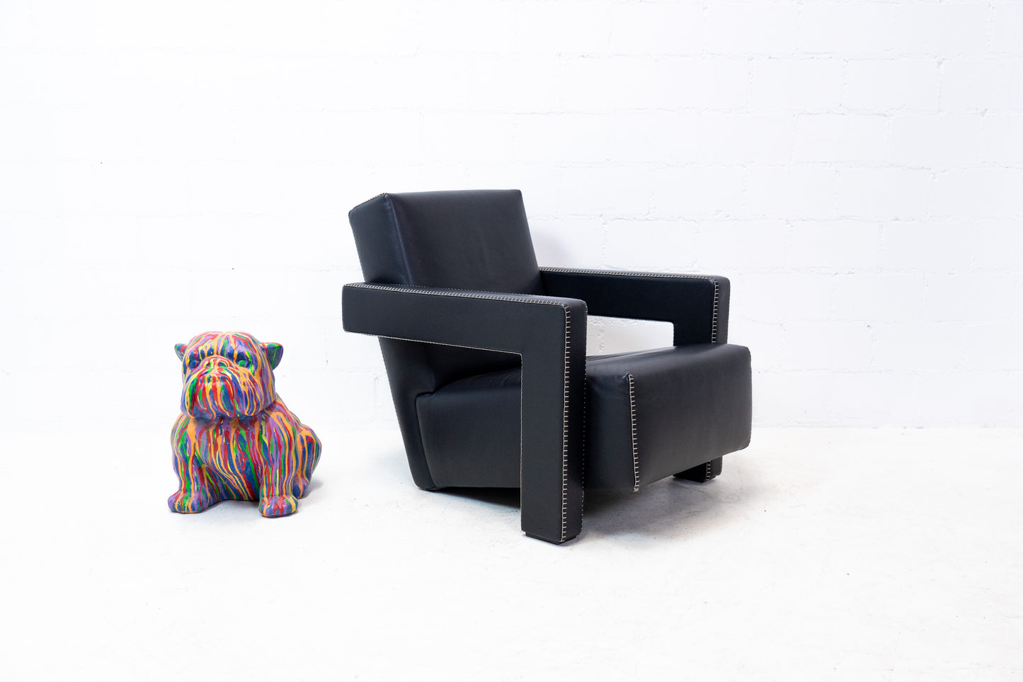 Cassina Utrecht Sessel Leder Nr. 1
