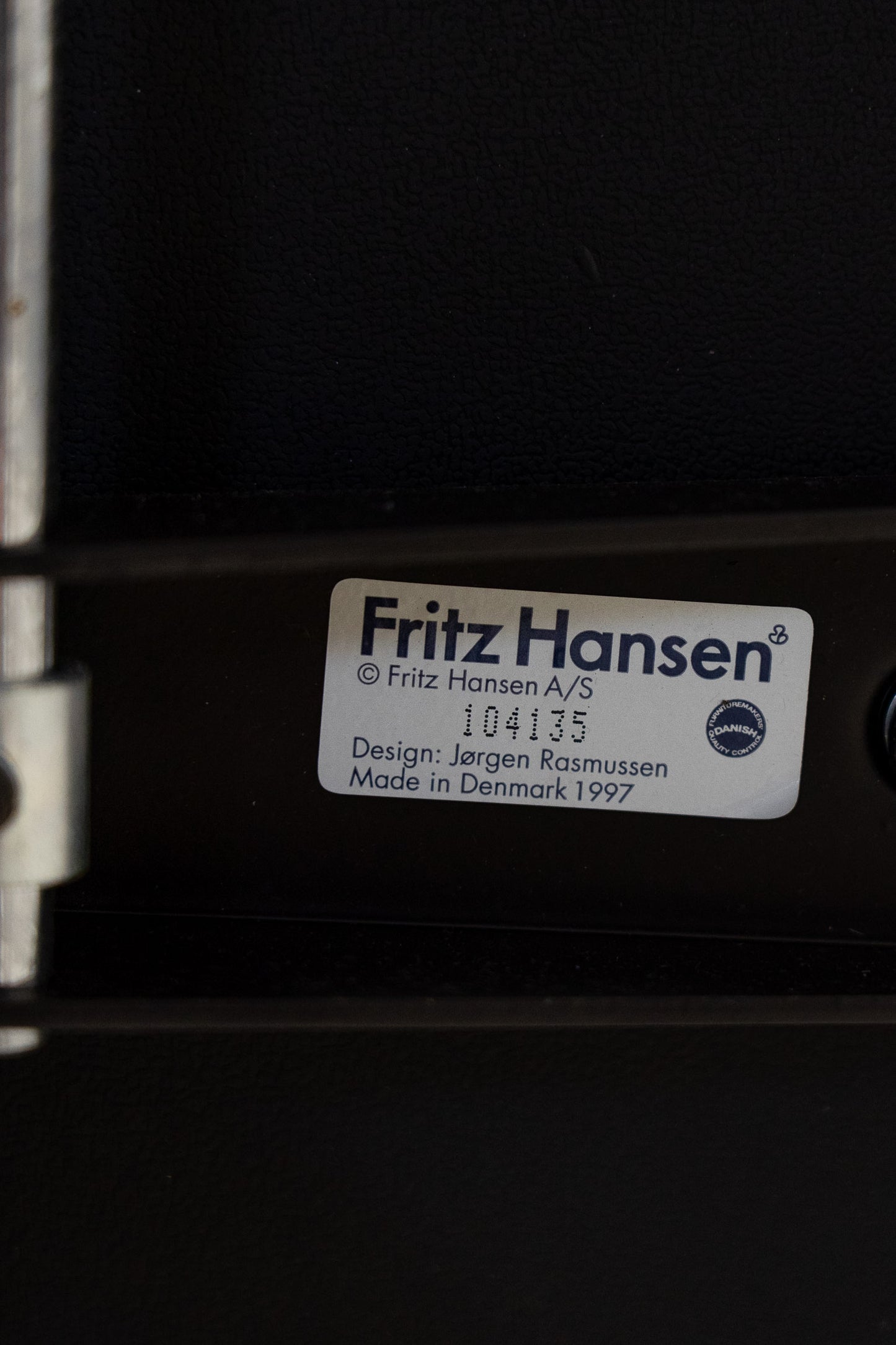 Fritz Hansen Kevi Bürostuhl Nr. 10
