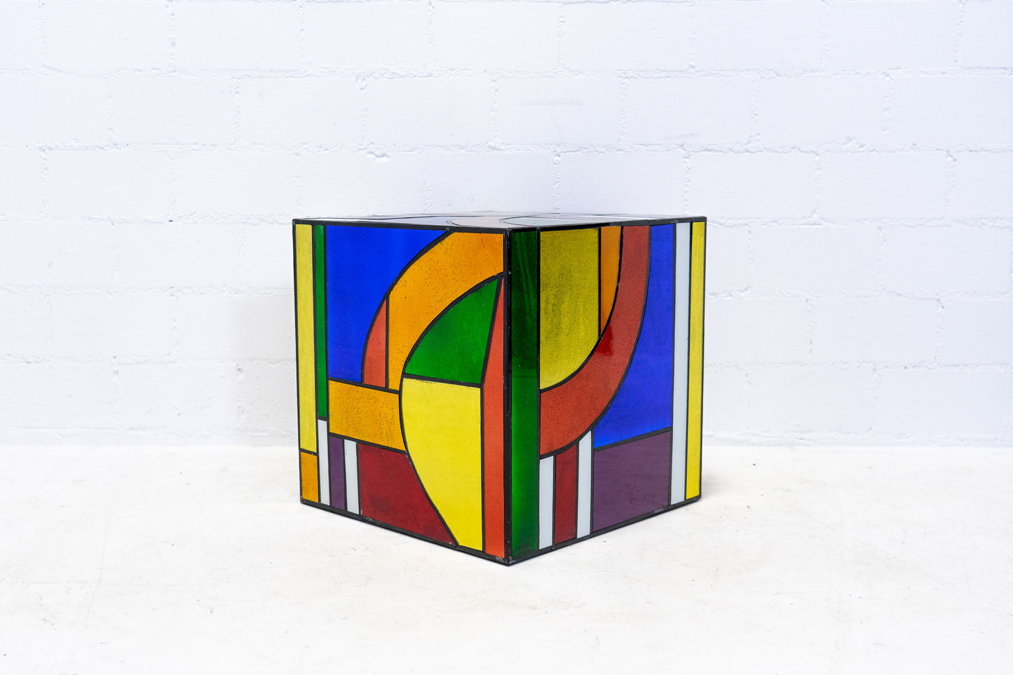 Kandinsky Kubus Couchtisch Glas