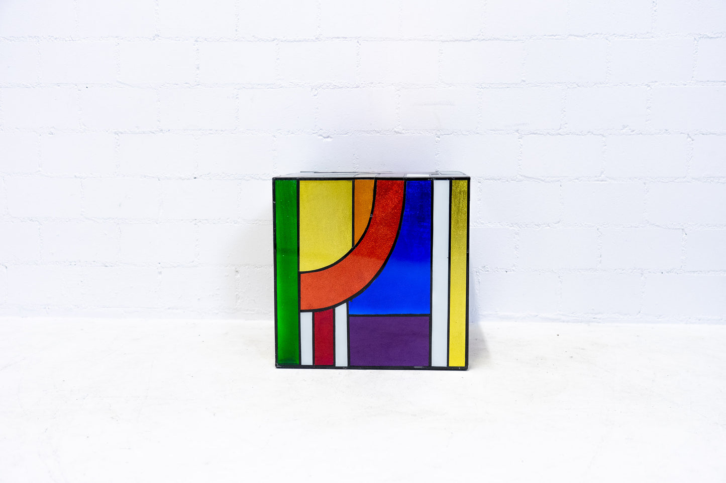 Kandinsky Kubus Couchtisch Glas