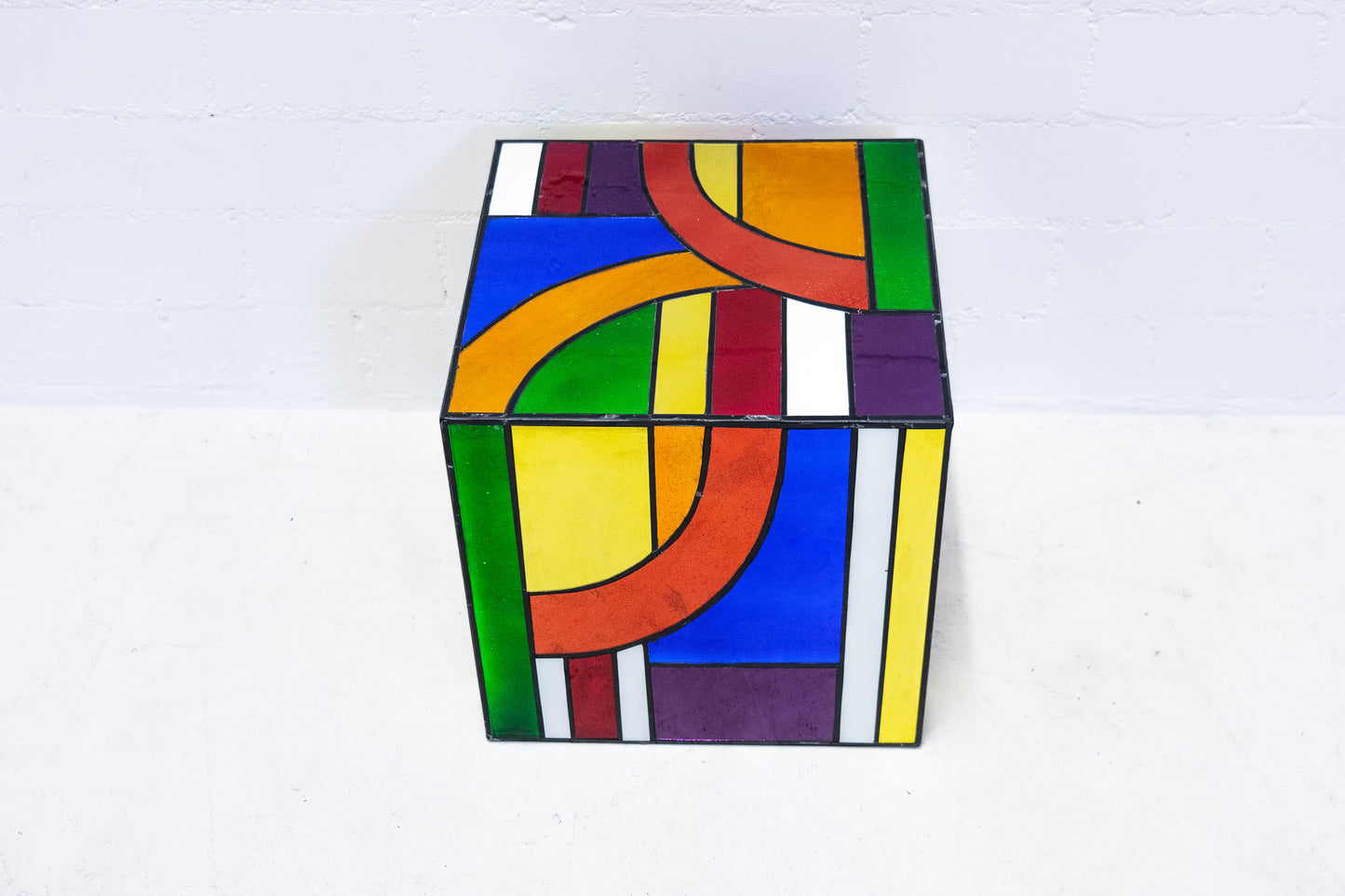 Kandinsky Kubus Couchtisch Glas