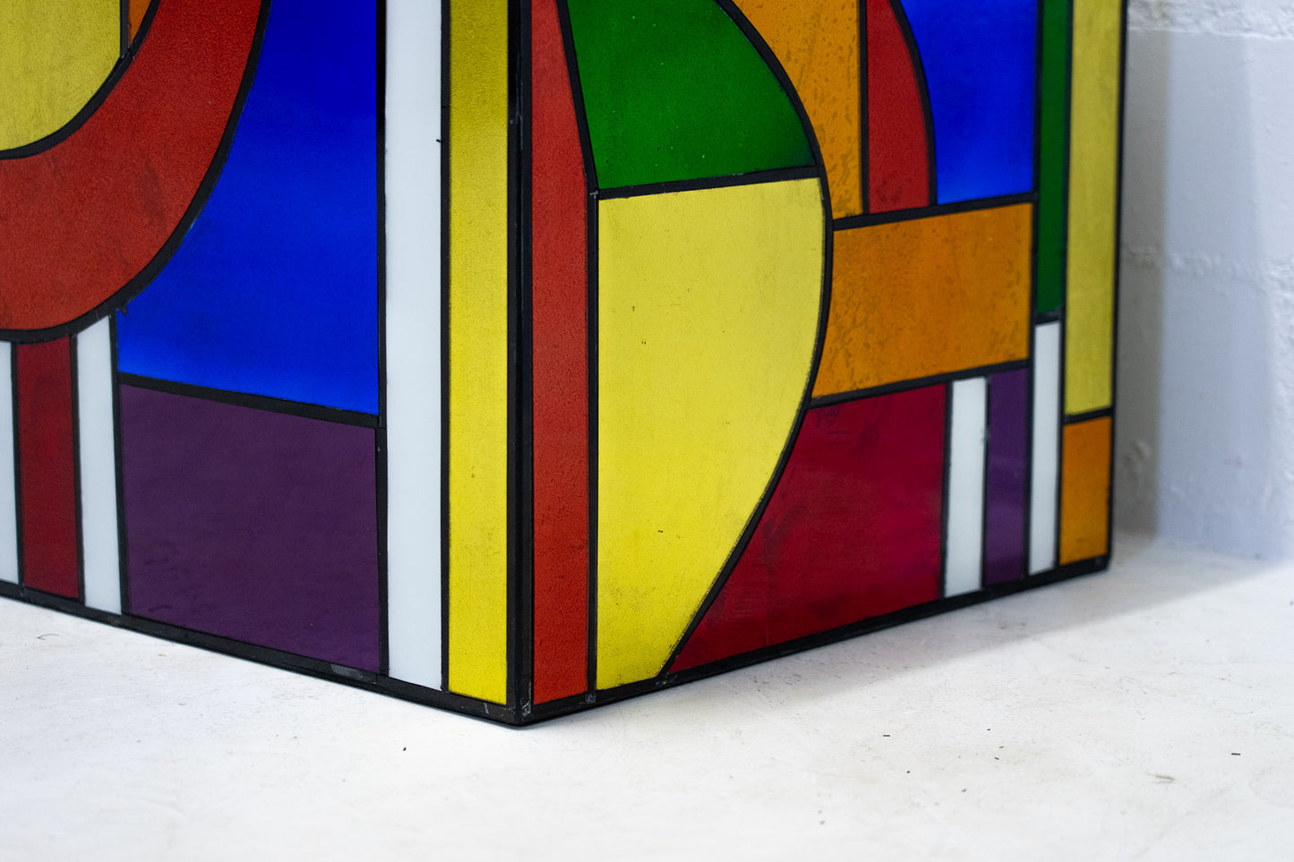 Kandinsky Kubus Couchtisch Glas