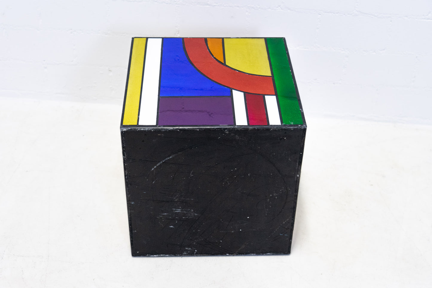 Kandinsky Kubus Couchtisch Glas