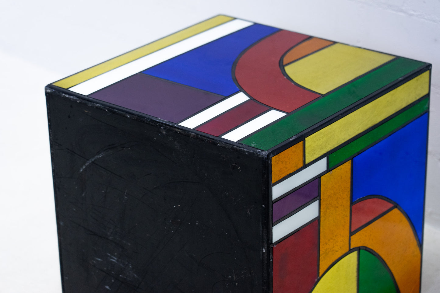 Kandinsky Kubus Couchtisch Glas