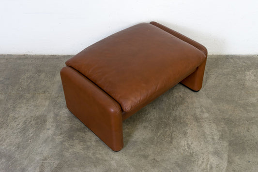 Hocker Leder Vintage