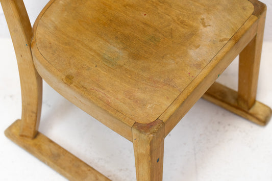Kinderstuhl Holz Nr. 1