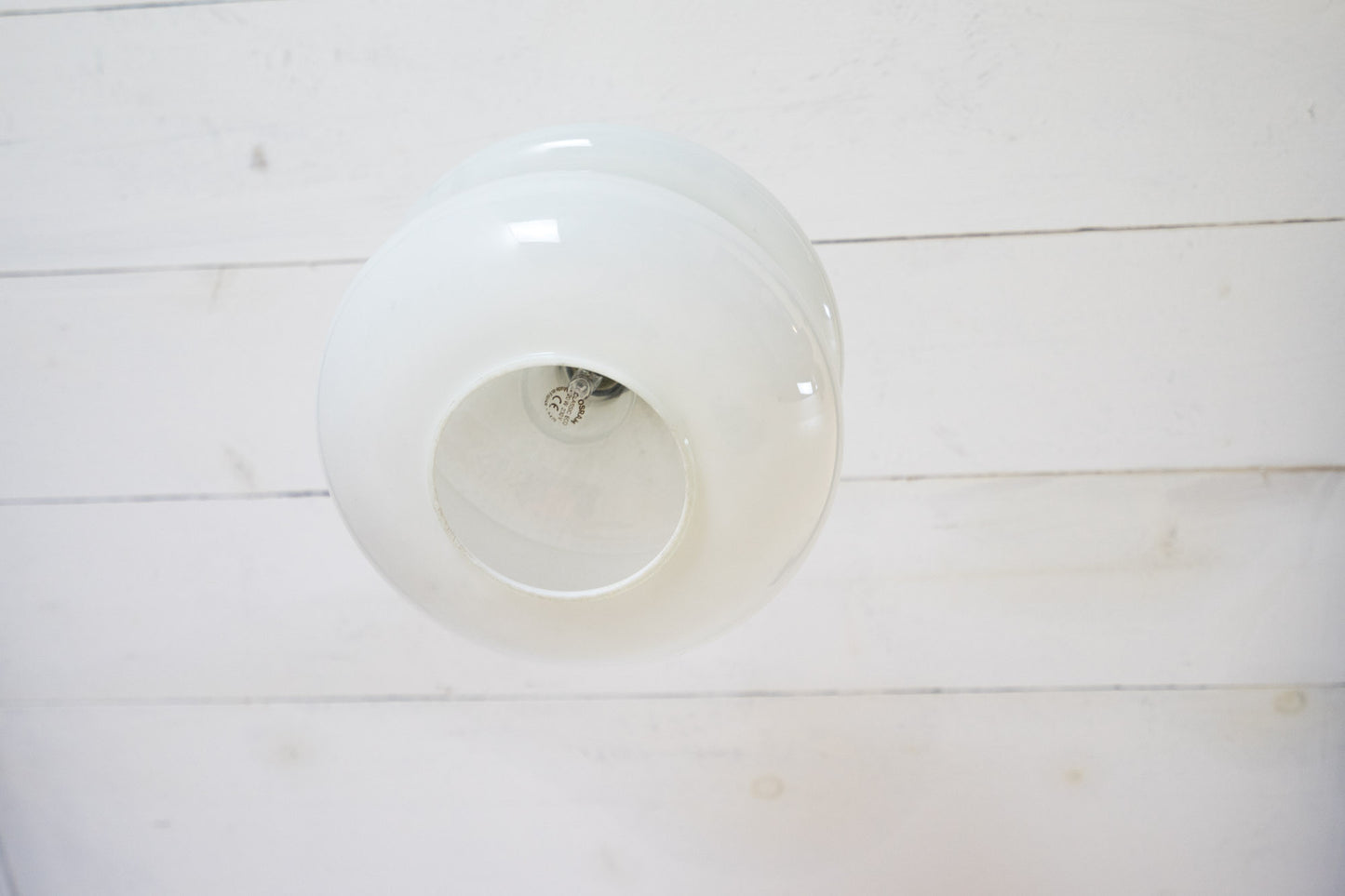 Deckenlampe Space Age weiss