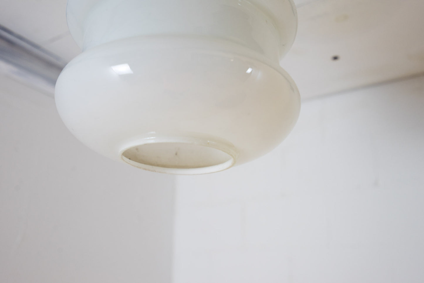 Deckenlampe Space Age weiss