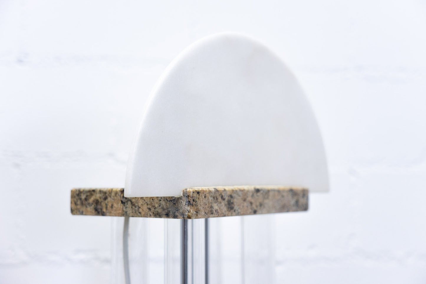 Stehleuchte Granit Plexiglas