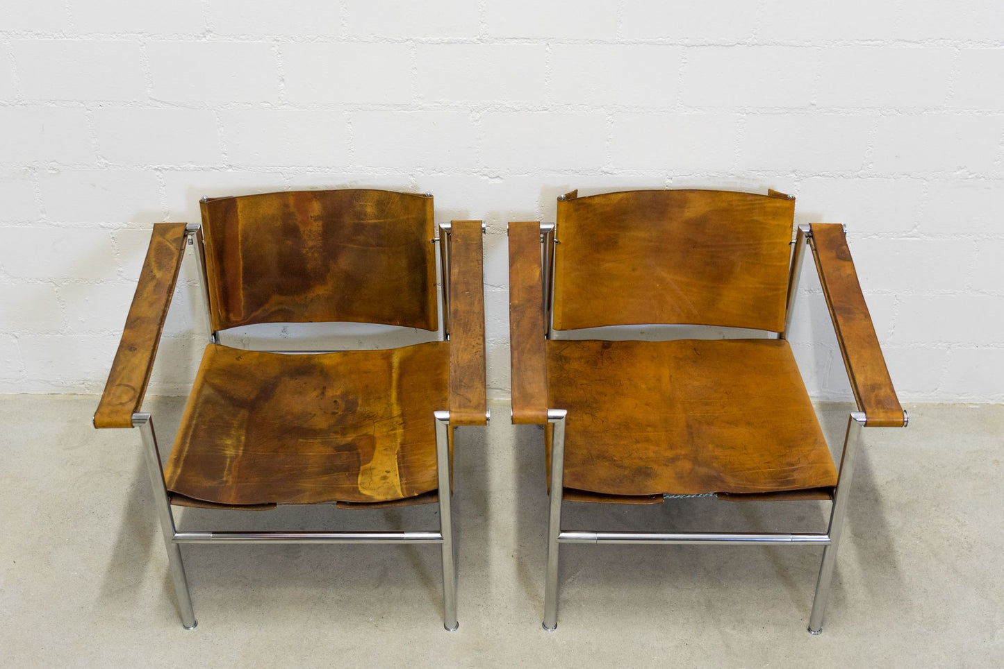 Pfalzberger Sessel "Hommage à Corbusier" Fritz Haller