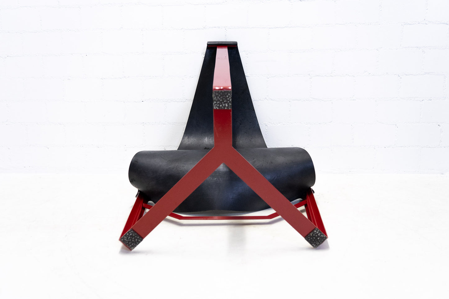 Sessel Kernleder Metall