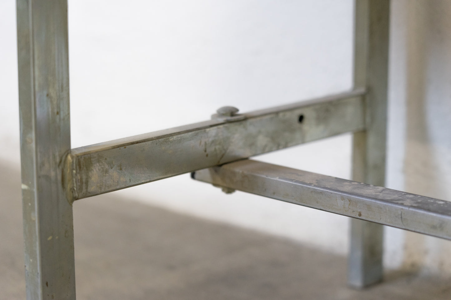 Sitzbank Holz Metall Nr. 1