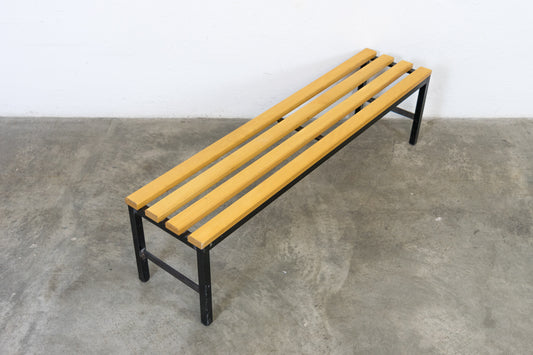 Sitzbank Holz Metall Nr. 2