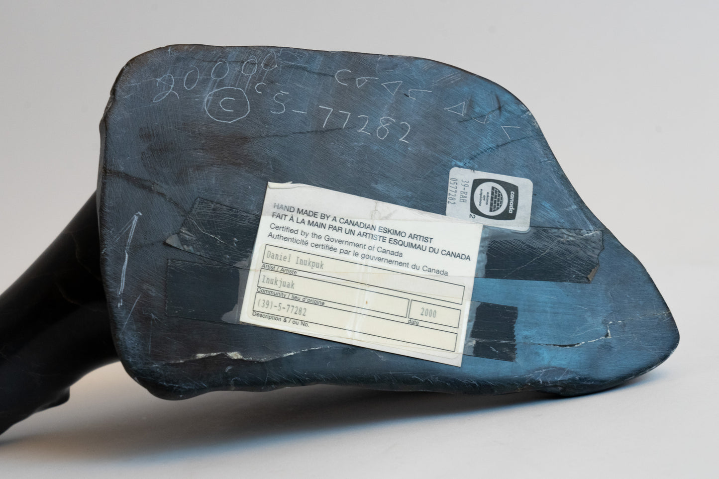 Inuit-Steinskulptur - Daniel Inukpuk