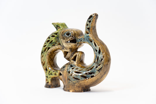 Skulptur Fisch Keramik Nr. 2