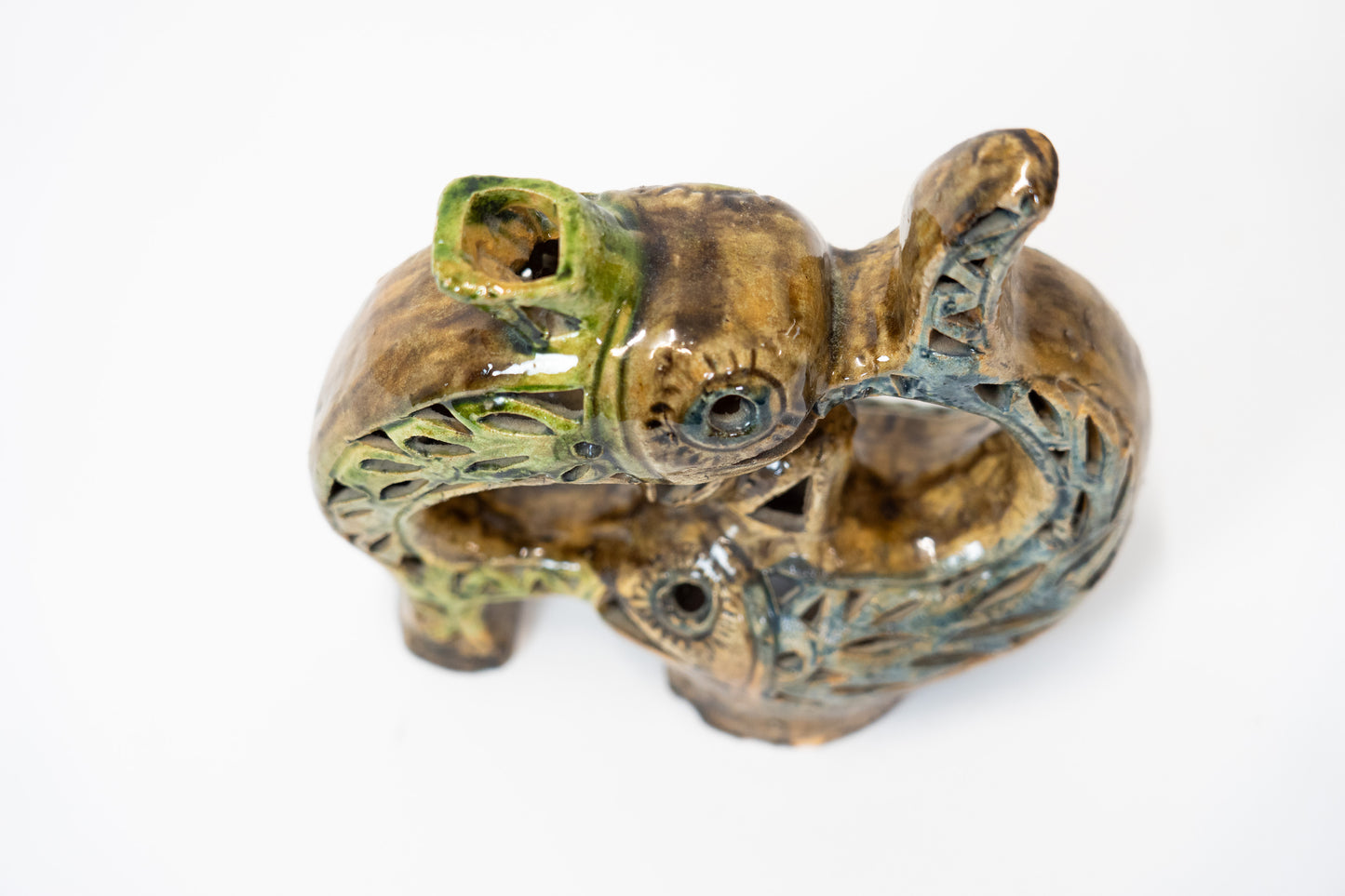 Skulptur Fisch Keramik Nr. 2