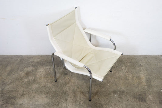 Strässle Sessel Hans Eichenberger Leder Creme