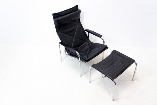 Strässle Eichenberger Hochlehner mit Hocker Nr. 27