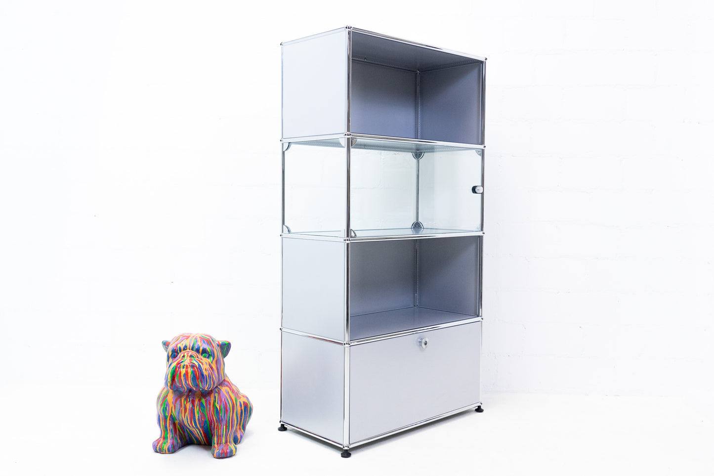 USM Haller Highboard Mattsilber Nr. 3
