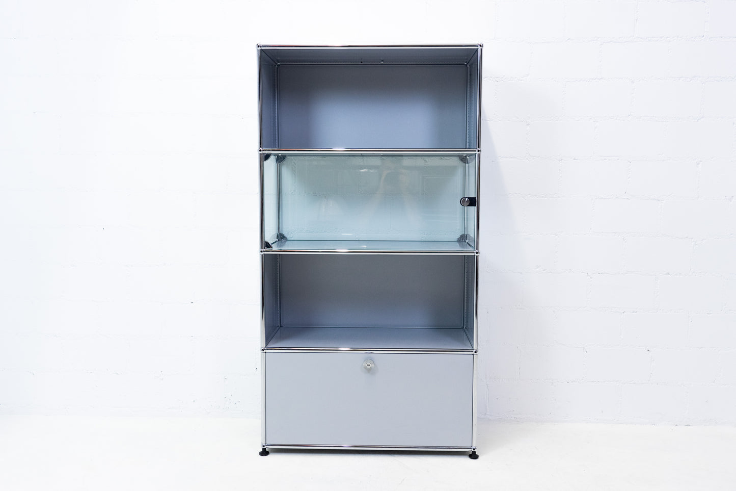 USM Haller Highboard Mattsilber Nr. 3