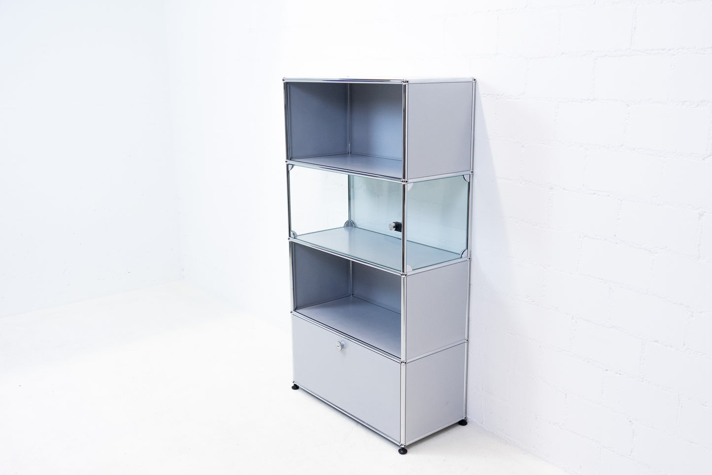 USM Haller Highboard Mattsilber Nr. 3