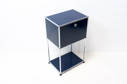 USM Haller Highboard Stahlblau Nr. 2