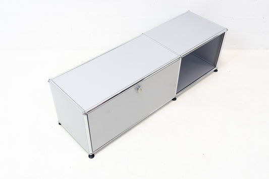 USM Haller Lowboard Mattsilber Nr. 14