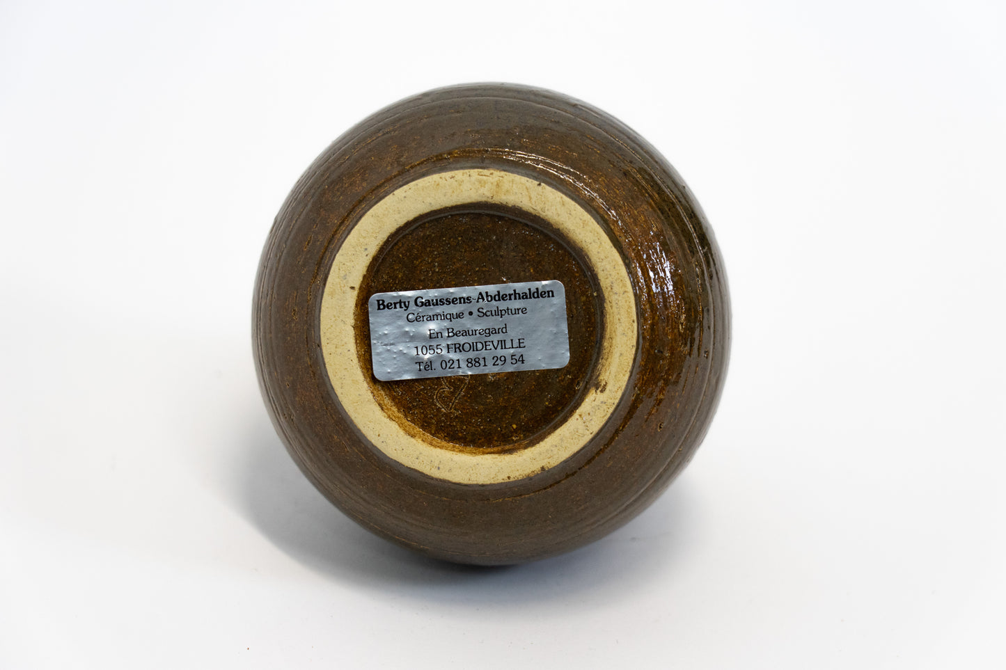 Vase Nr. 107 Berty Gaussens Abderhalden