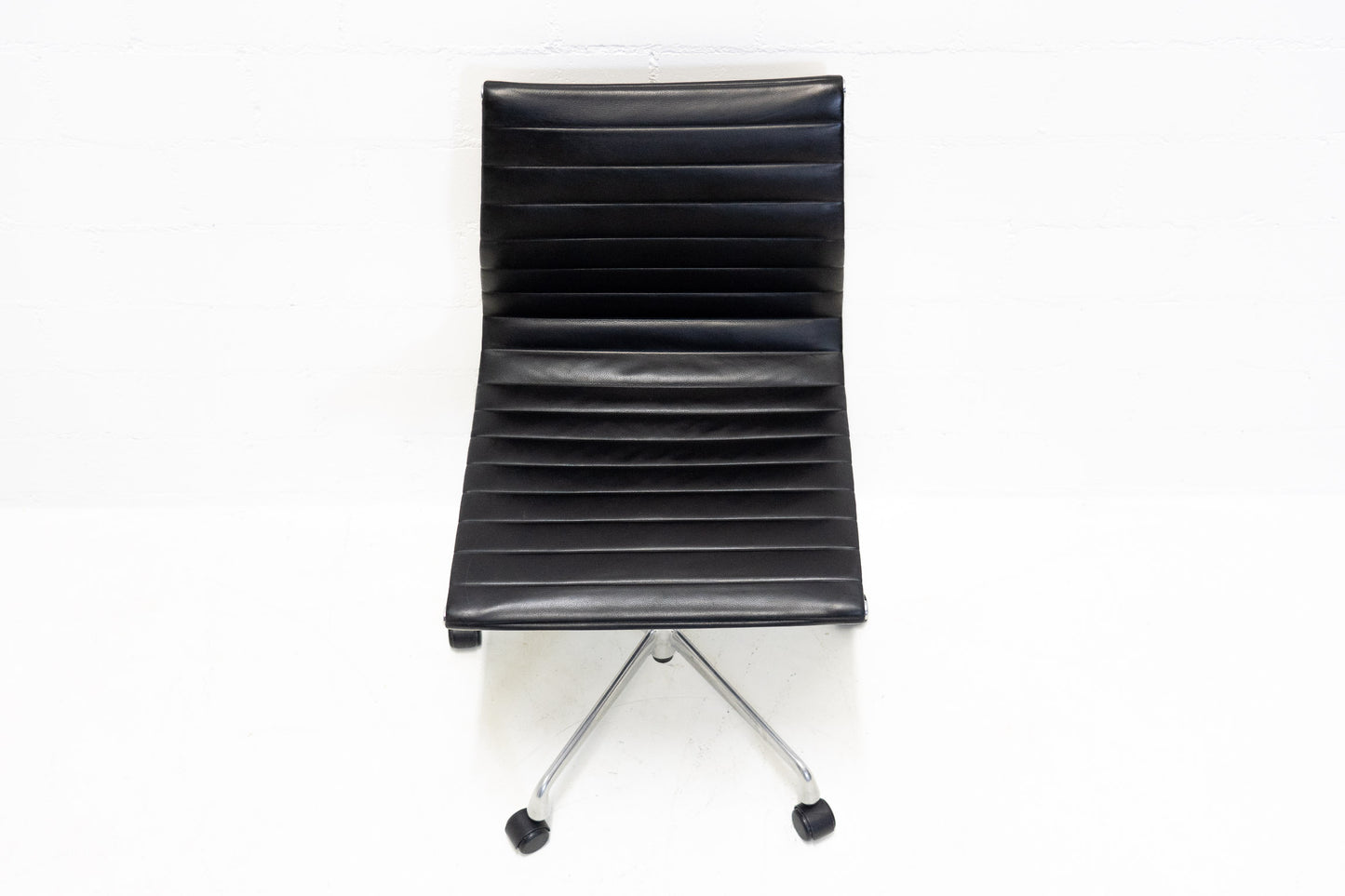 Vitra Aluminium Chair Bürostuhl Leder