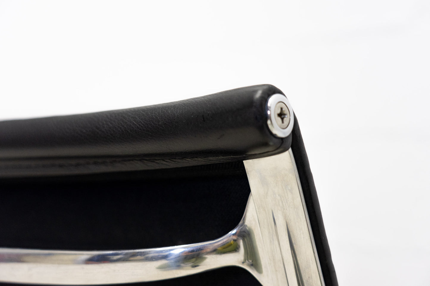 Vitra Aluminium Chair Bürostuhl Leder