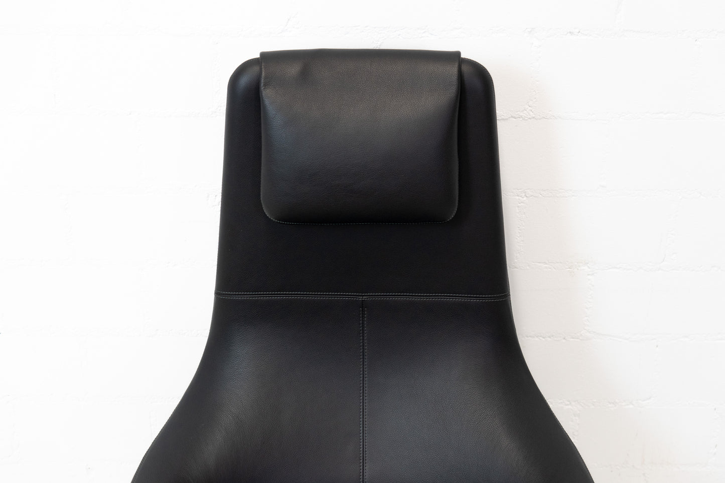 Vitra Repos Sessel & Ottoman Leder