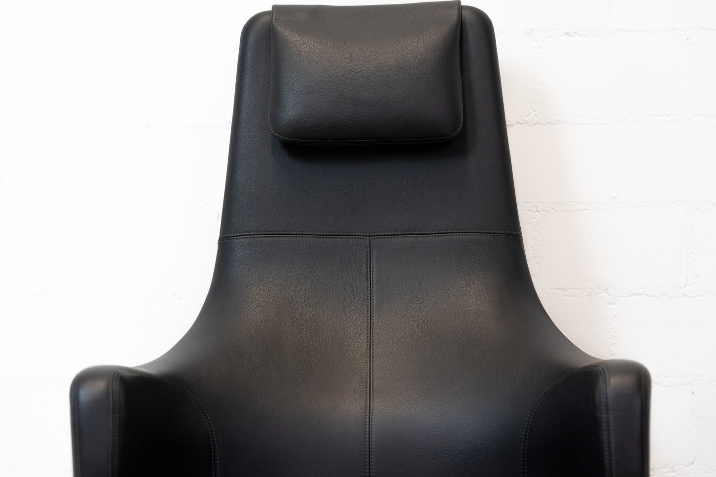 Vitra Repos Sessel & Ottoman Leder