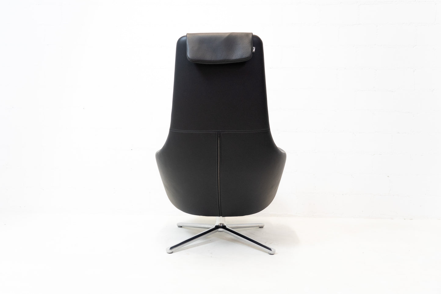 Vitra Repos Sessel & Ottoman Leder
