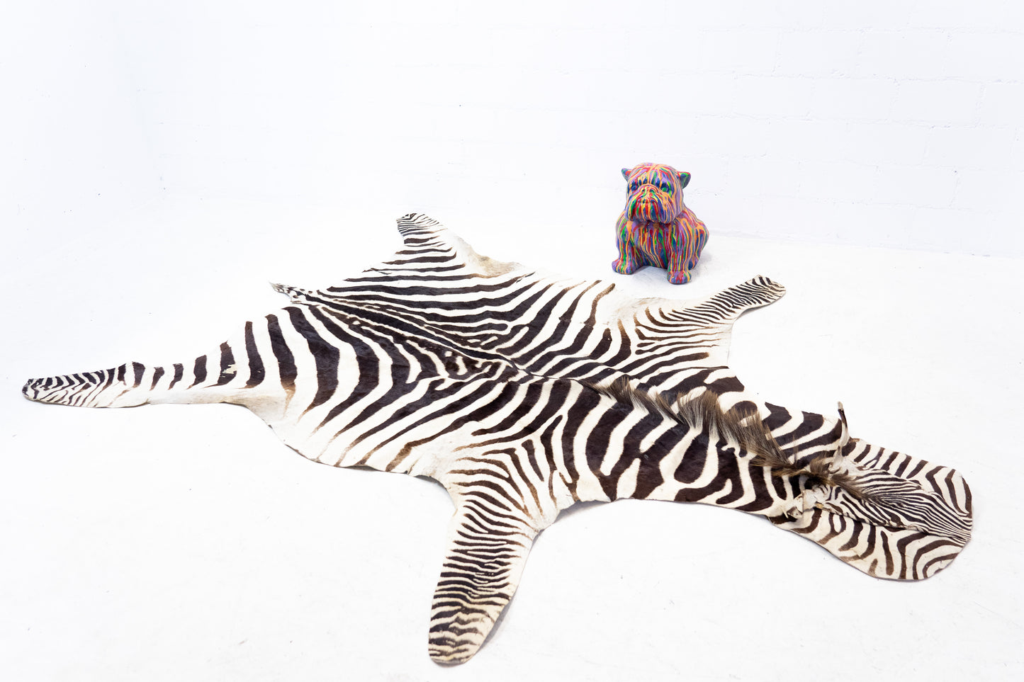 Zebrafell Botswana 80er