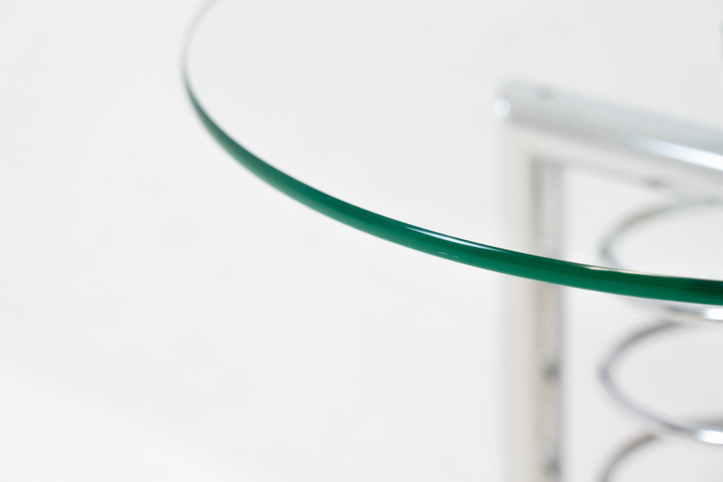 Beistelltisch Glas Chrom