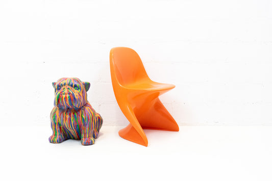 Casalino Kinderstuhl orange von 1972