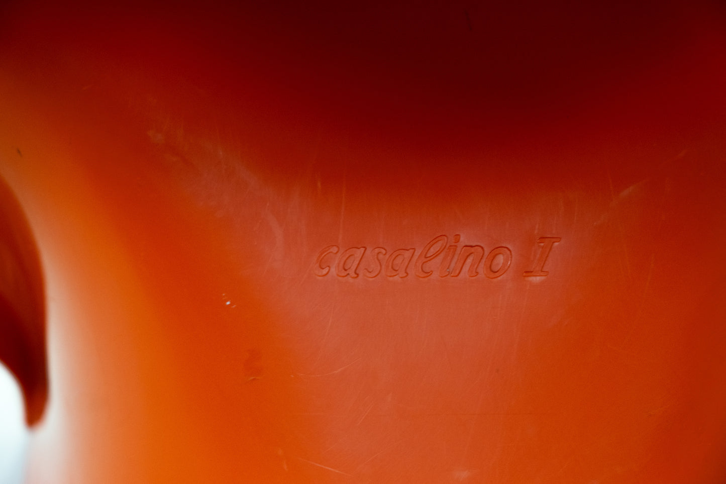 Casalino Kinderstuhl orange von 1972