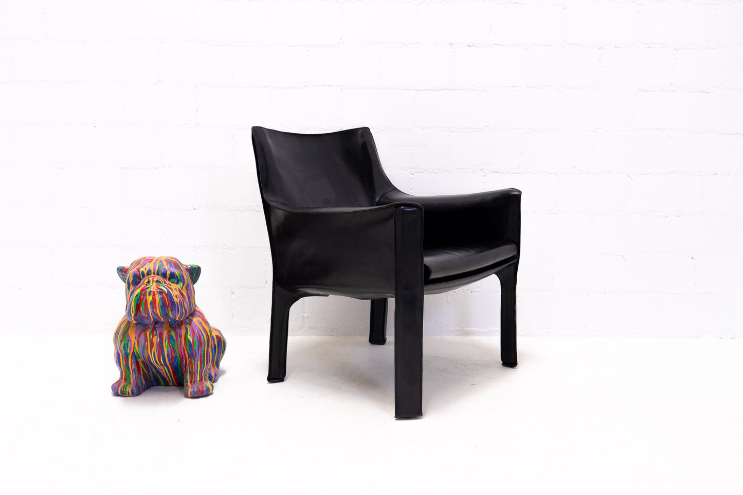 Cassina Cab 414 Sessel Leder Nr. 1