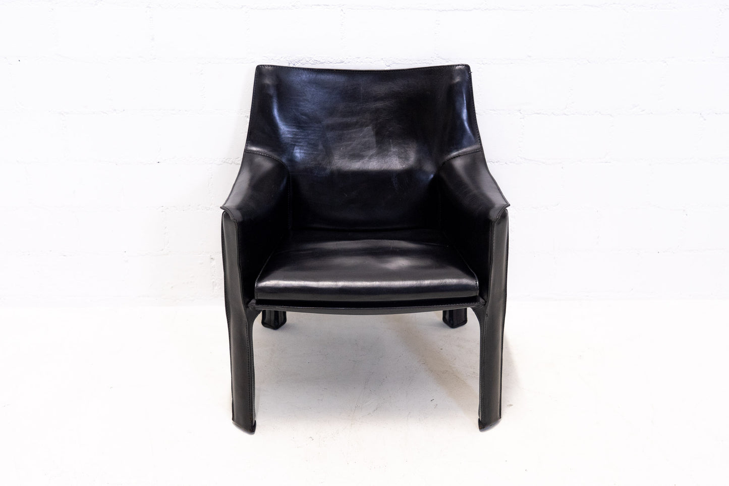Cassina Cab 414 Sessel Leder Nr. 1