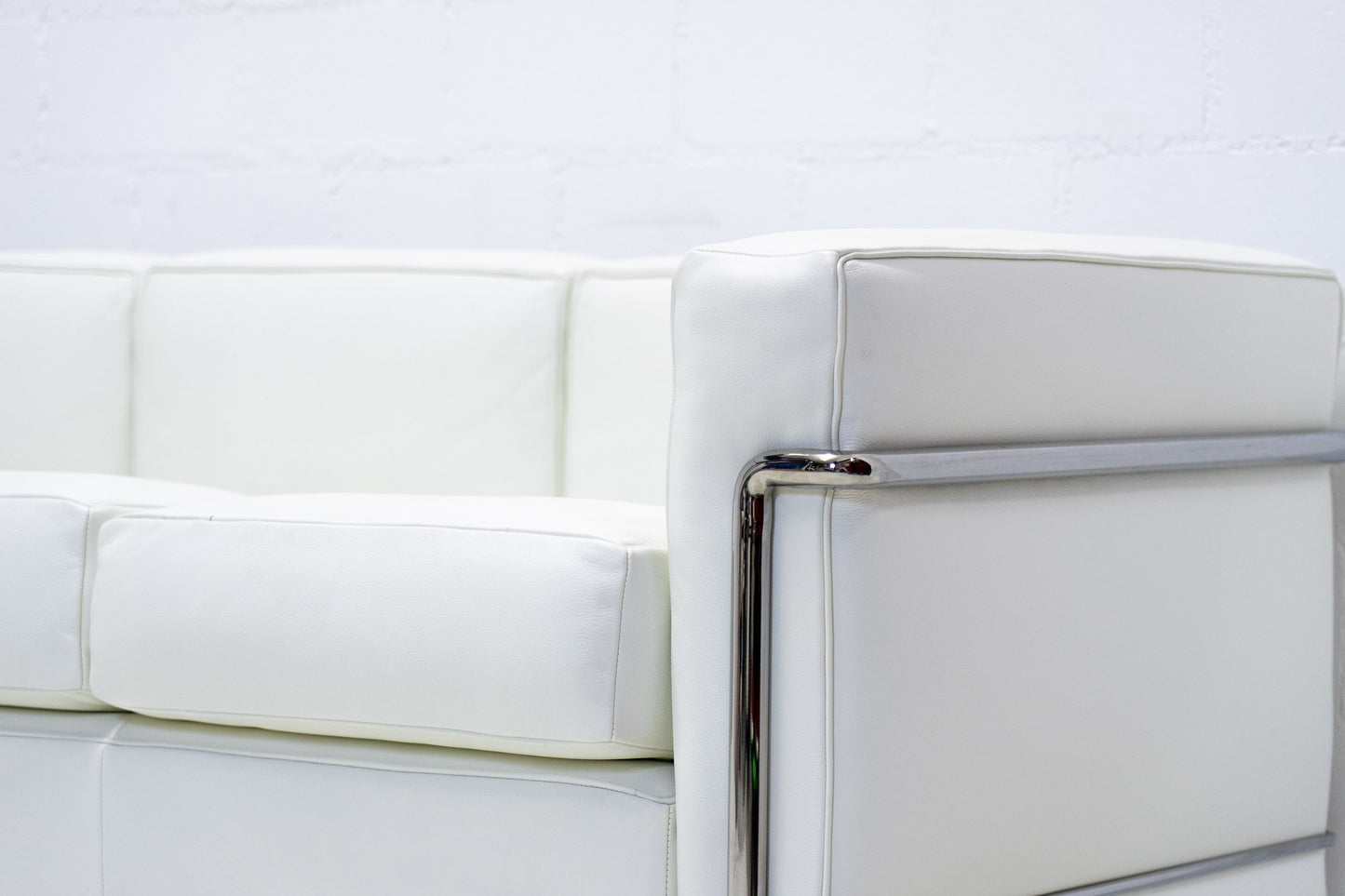 Cassina LC2 Sofa 3-Sitzer Leder