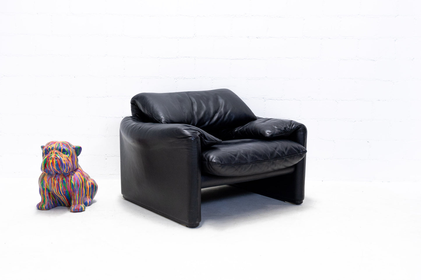 Cassina Maralunga Sessel Leder Nr. 5