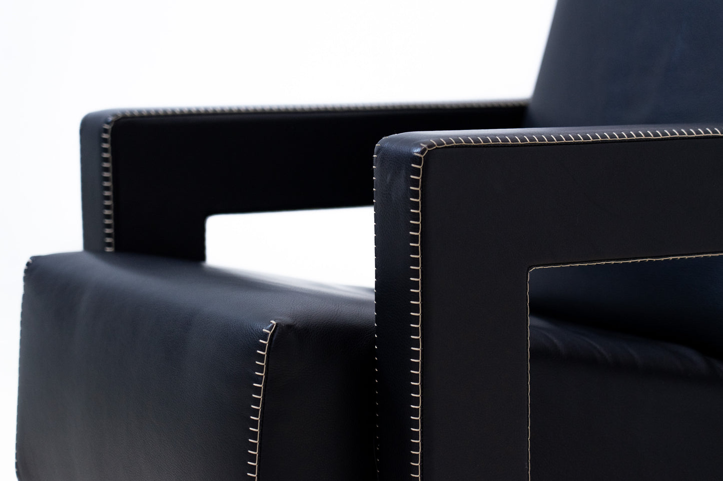 Cassina Utrecht Sessel Leder Nr. 1