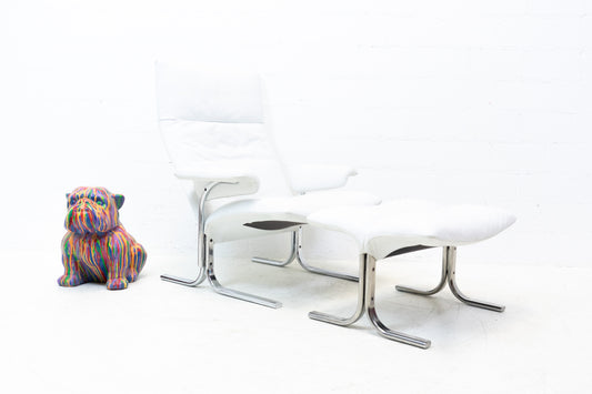 De Sede DS-2030 Sessel mit Hocker Nr. 12