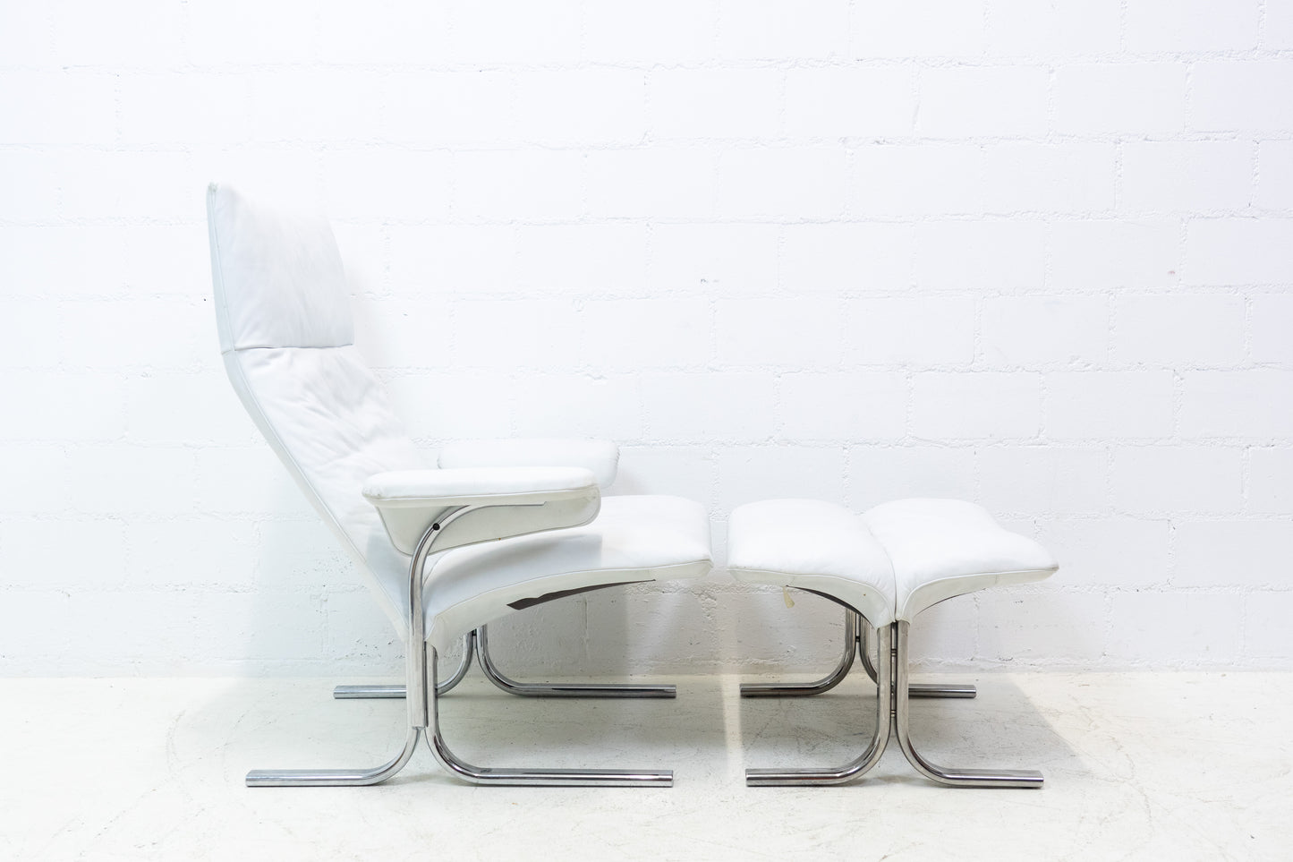 De Sede DS-2030 Sessel mit Hocker Nr. 12