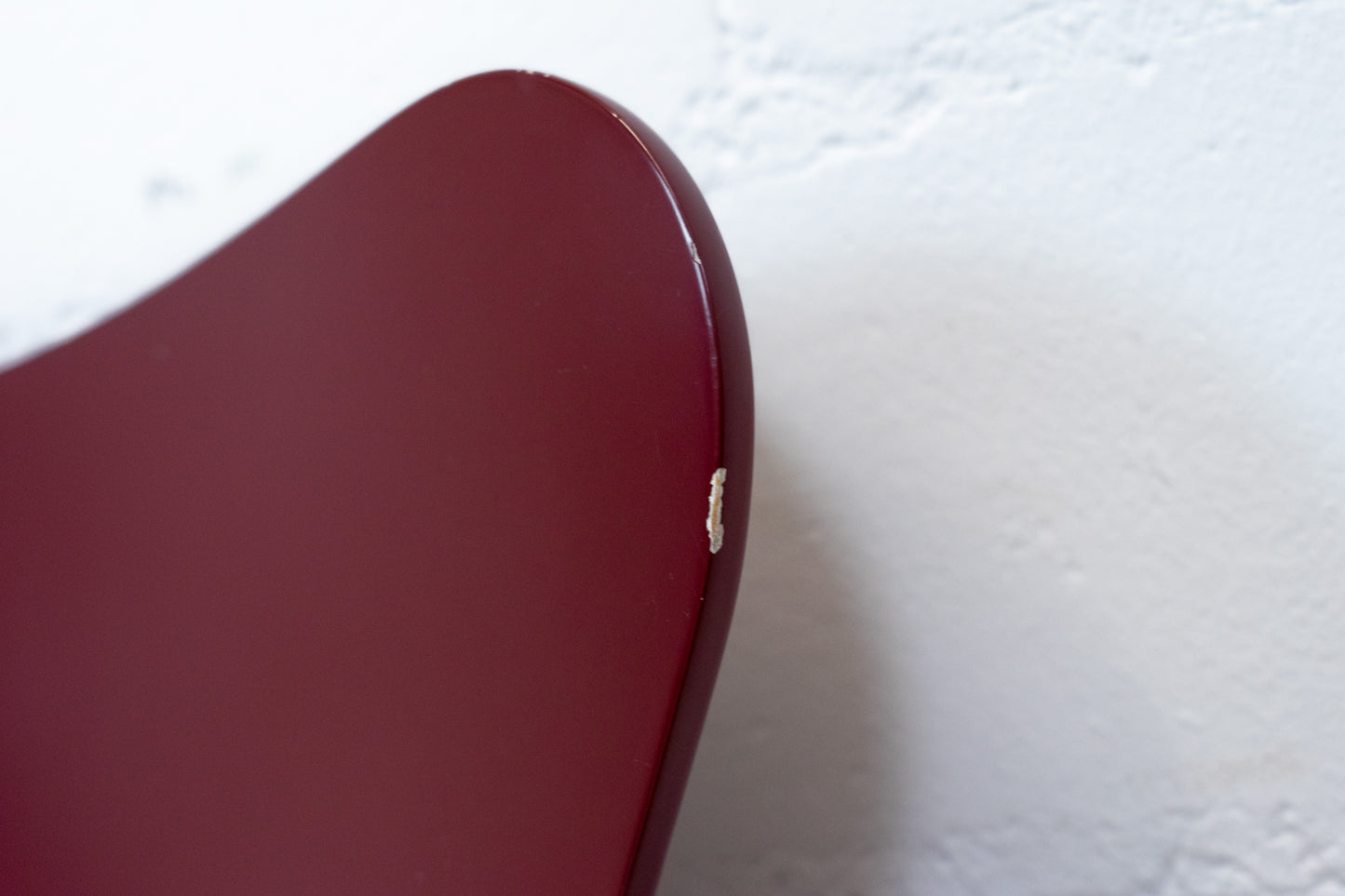 Fritz Hansen 3107 Stuhl Rot